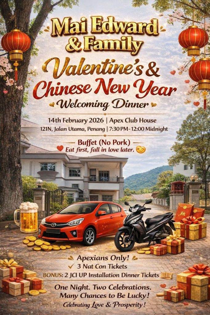 Chinese New Year Open House by Patron Edward Mai & Family