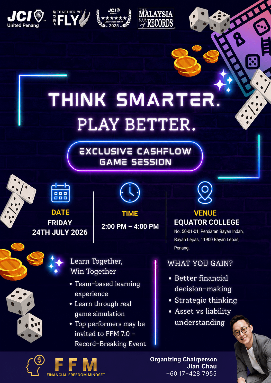 Financial Freedom Mindset 7.0 @ Equator College
